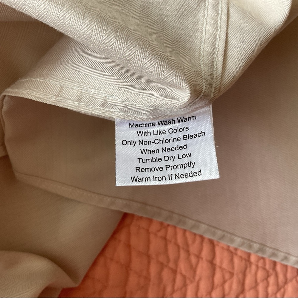 Joseph Abboud Men's Long-Sleeve Dress Shirt in Light Tan - Picture 7 of 8